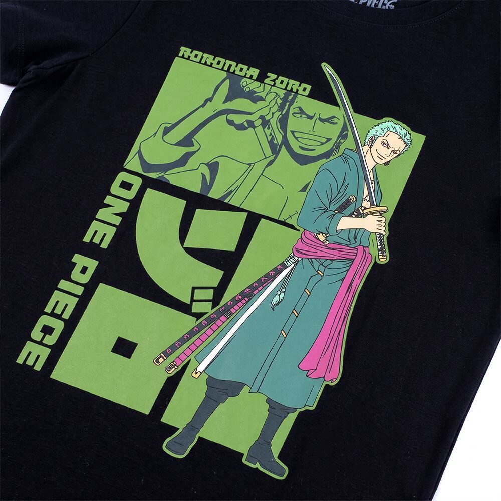 Camiseta Juvenil Menino One Piece 12 a 16 Anos