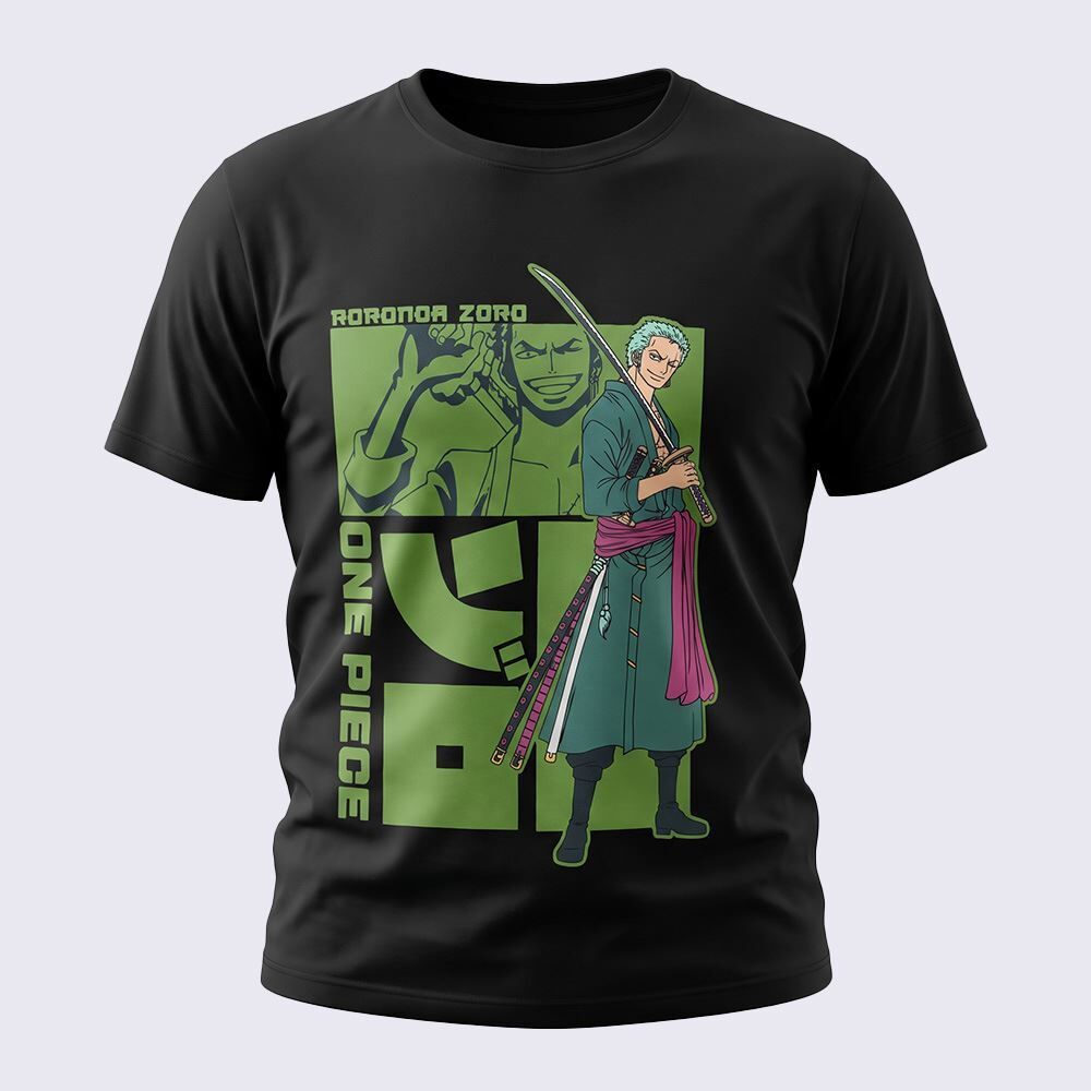 Camiseta Juvenil Menino One Piece 12 a 16 Anos