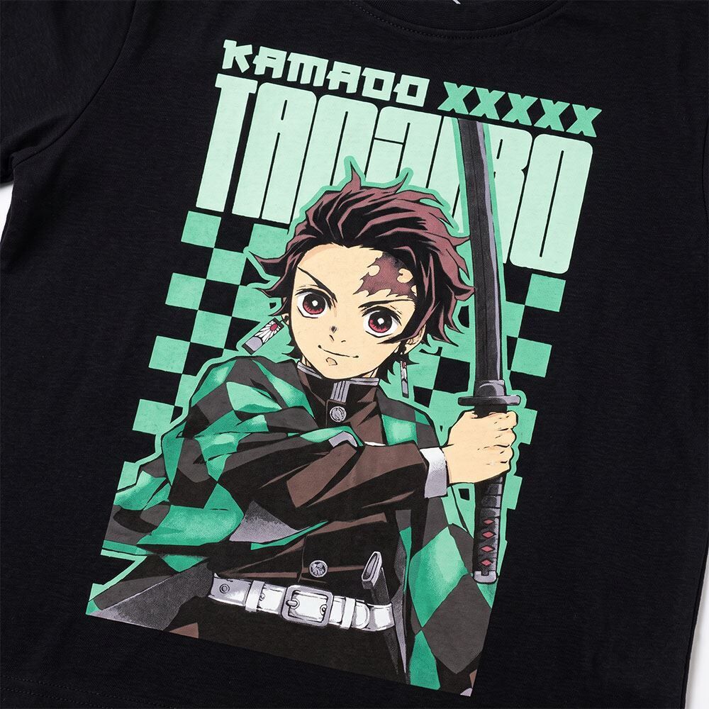 Camiseta Juvenil Menino Tanjiro Kamado 12 a 16 Anos
