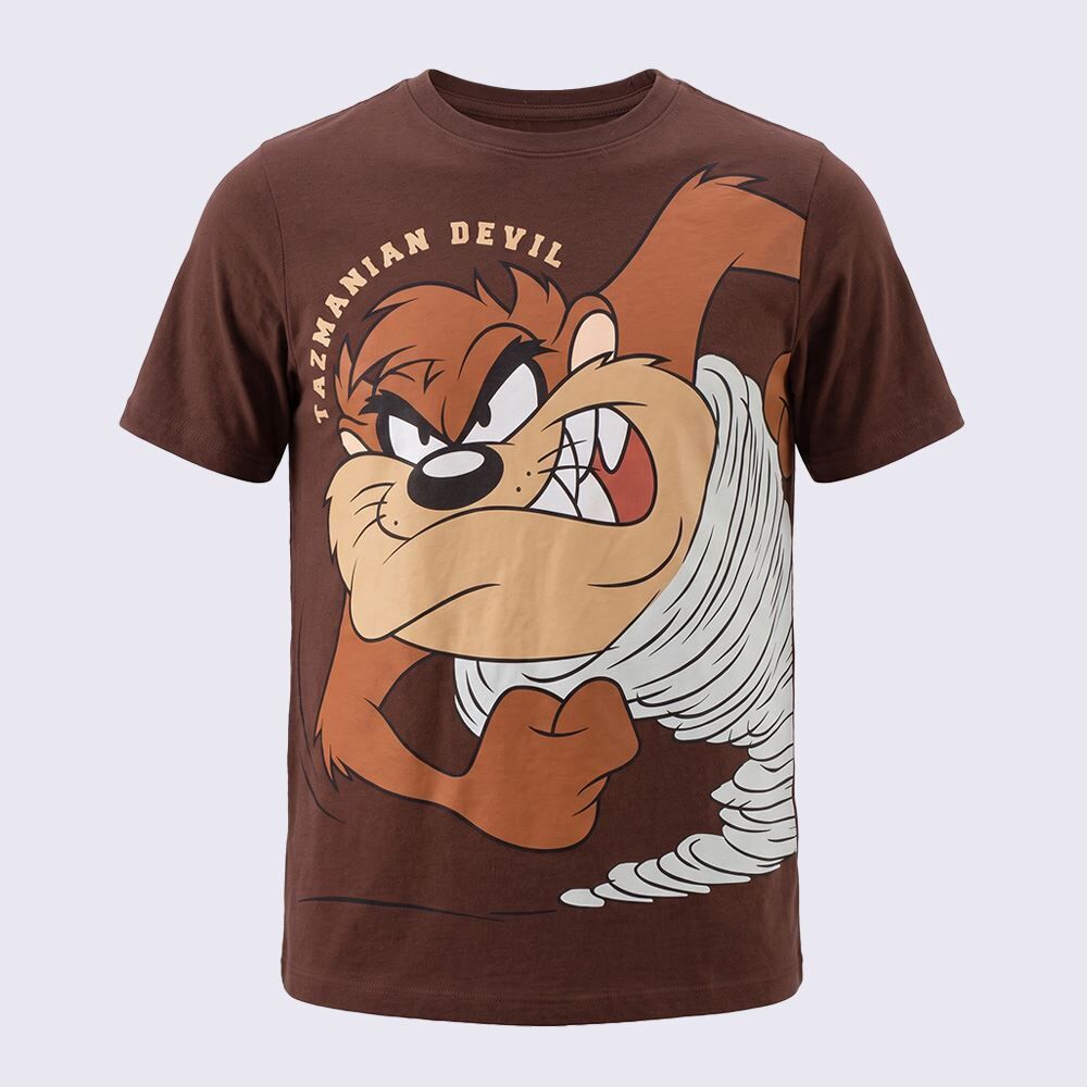 Camiseta Juvenil Menino Taz 12 a 16 Anos