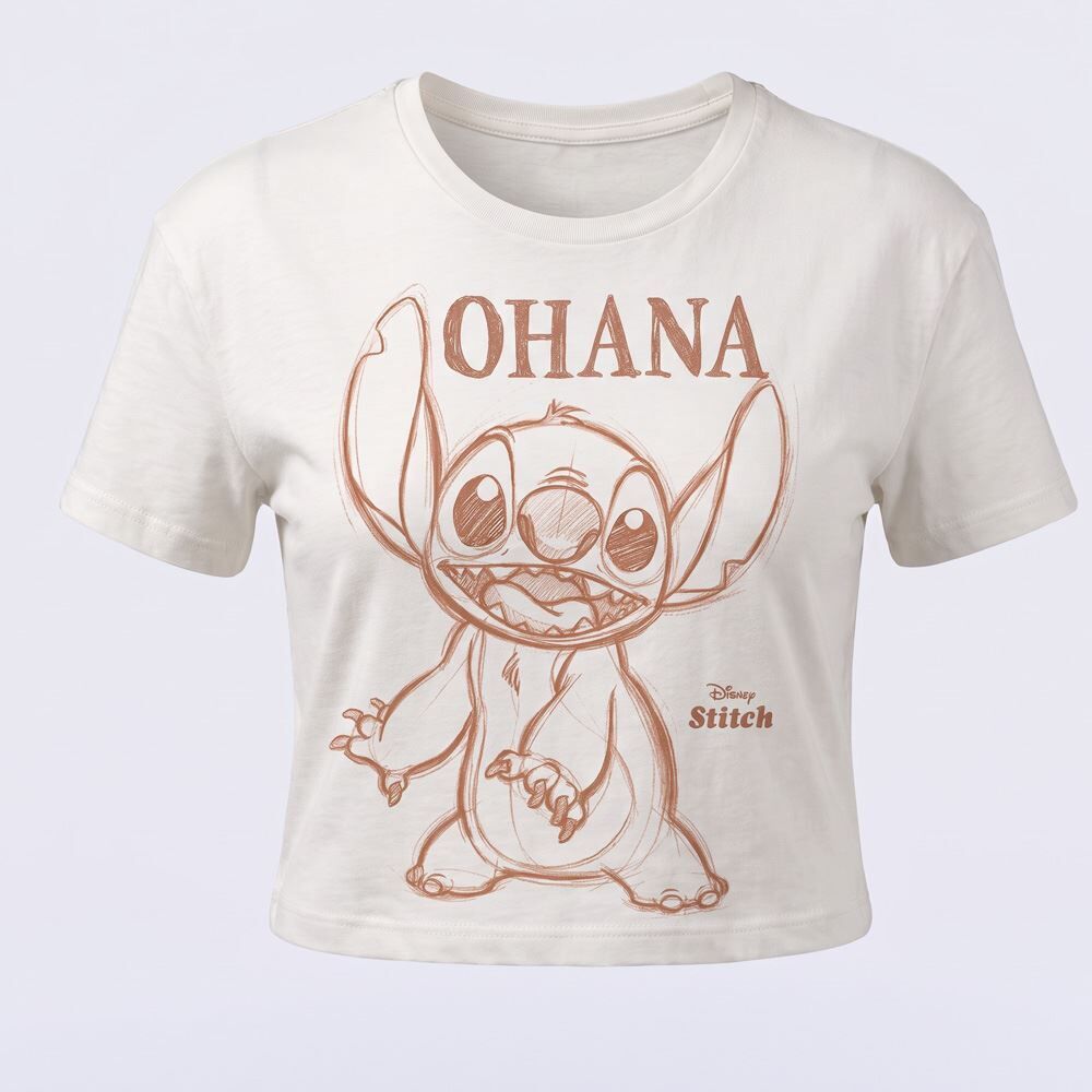 Camiseta Juvenil Stitch 12 a 16 Anos Disney