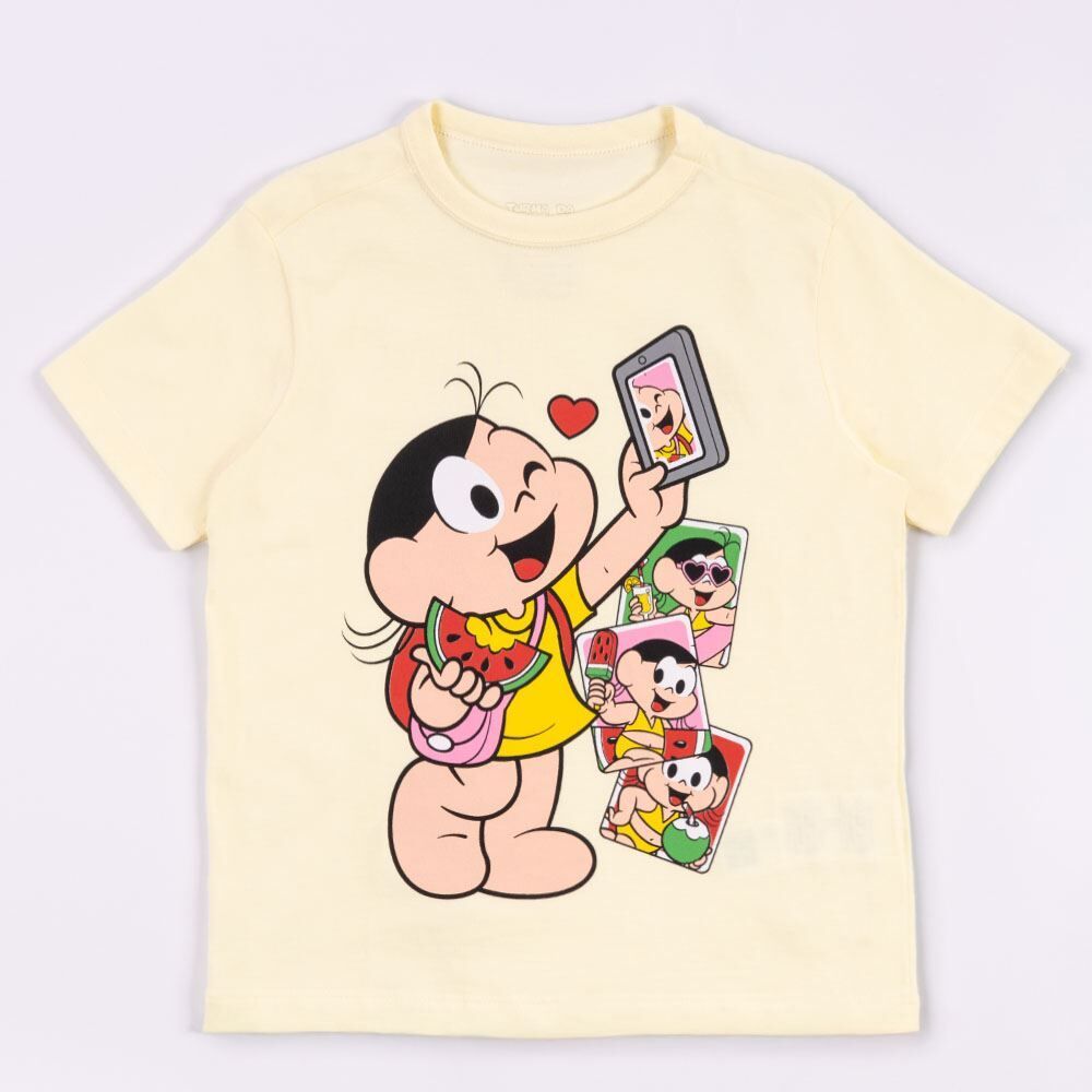 Camiseta Magali Infantil 4 a 10 Anos Turma da Mônica