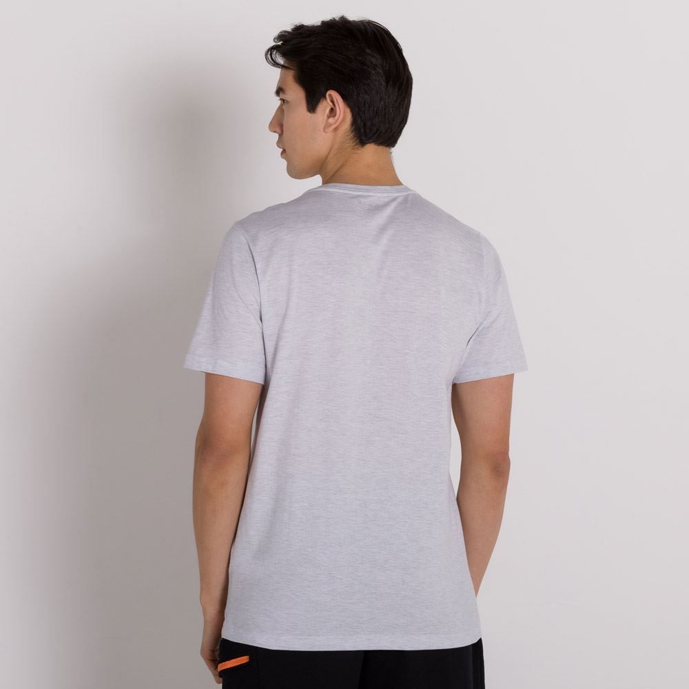 Camiseta Malha Estampa Geométrica Scream