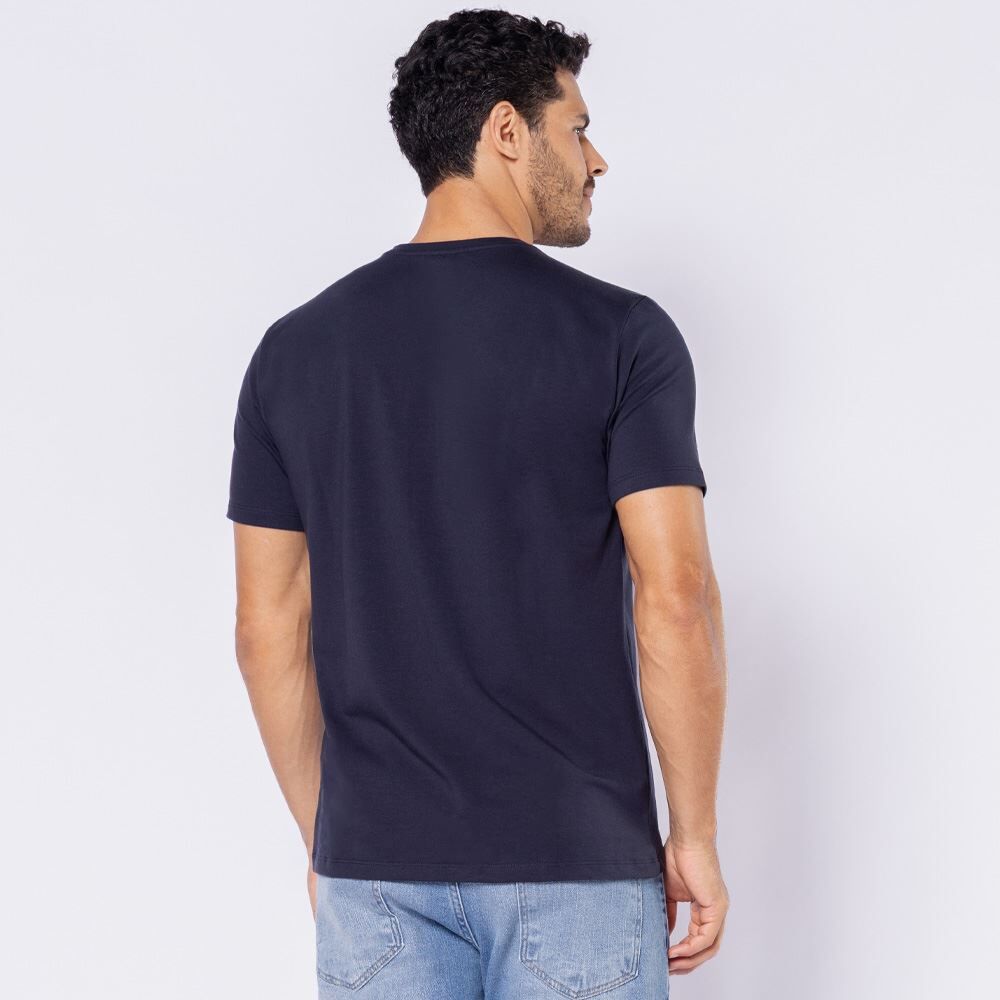 Camiseta Masculina De Algodão Peruano Marc Alain