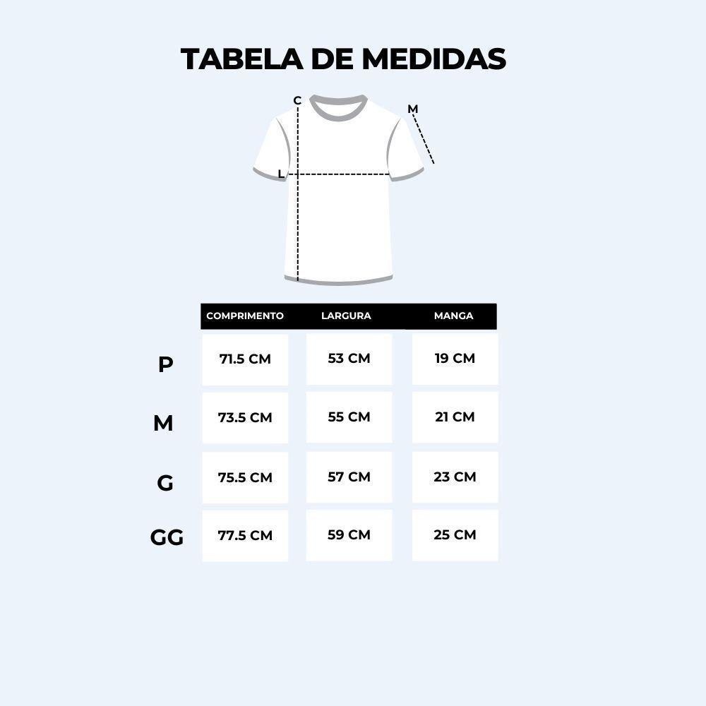 Camiseta Masculina Básica Dixie 
