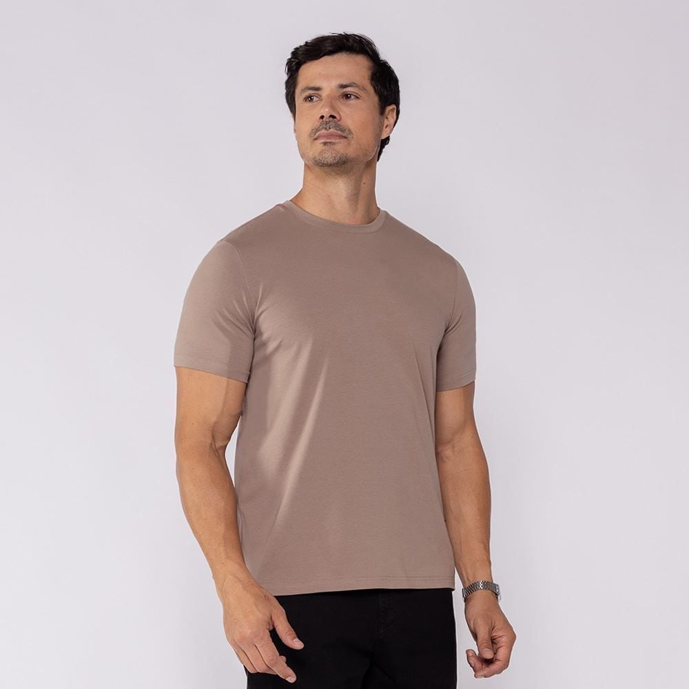 Camiseta Masculina Básica Marc Alain