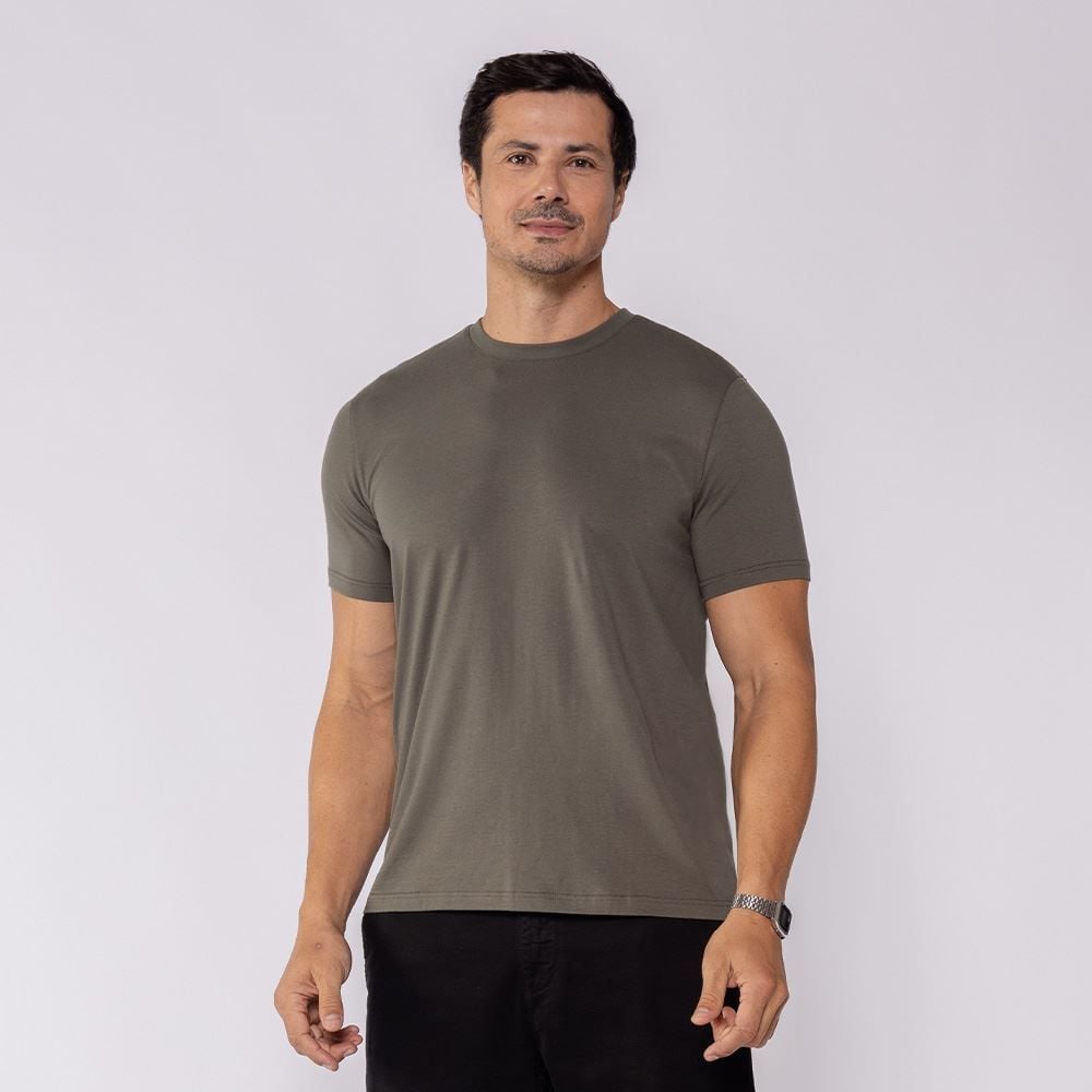 Camiseta Masculina Básica Marc Alain