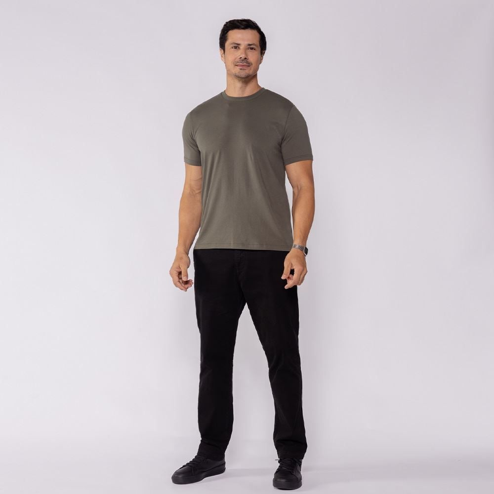 Camiseta Masculina Básica Marc Alain