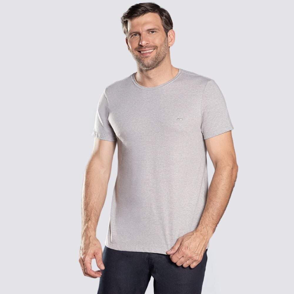 Camiseta Masculina Básica Mouline Marc Alain