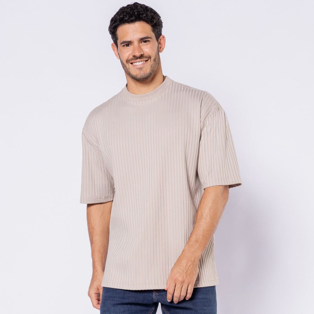 Camiseta Masculina Box Em Canelado Thing