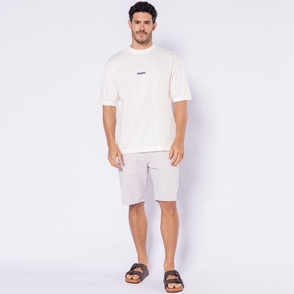 Camiseta Masculina Box Em Malha Hanks Thing