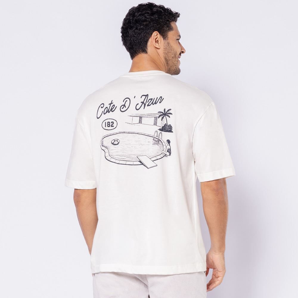 Camiseta Masculina Box Em Malha Hanks Thing