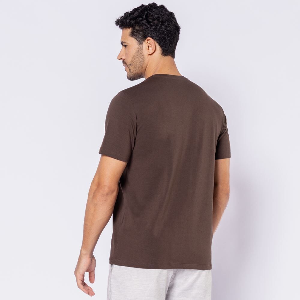Camiseta Masculina De Algodão Peruano Marc Alain