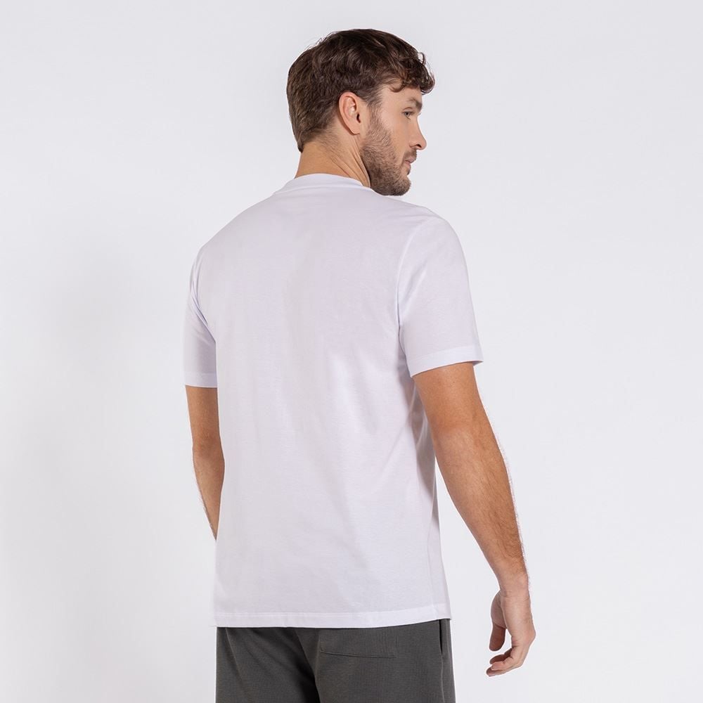 Camiseta Masculina Em Algodão Marc Alain