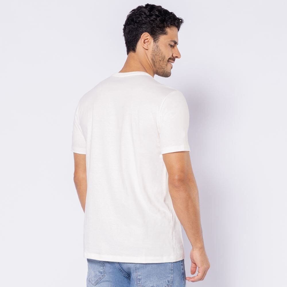 Camiseta Masculina Em Algodão Marc Alain