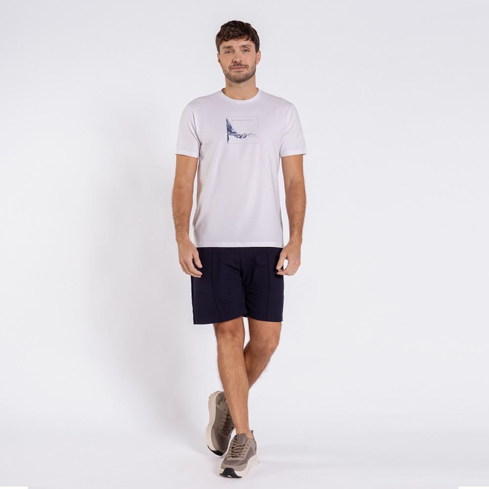 Camiseta Masculina Em Algodão Peruano Marc Alain