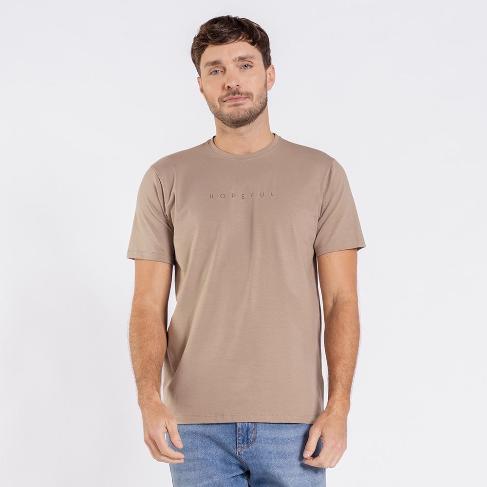 Camiseta Masculina Em Algodão Peruano Marc Alain