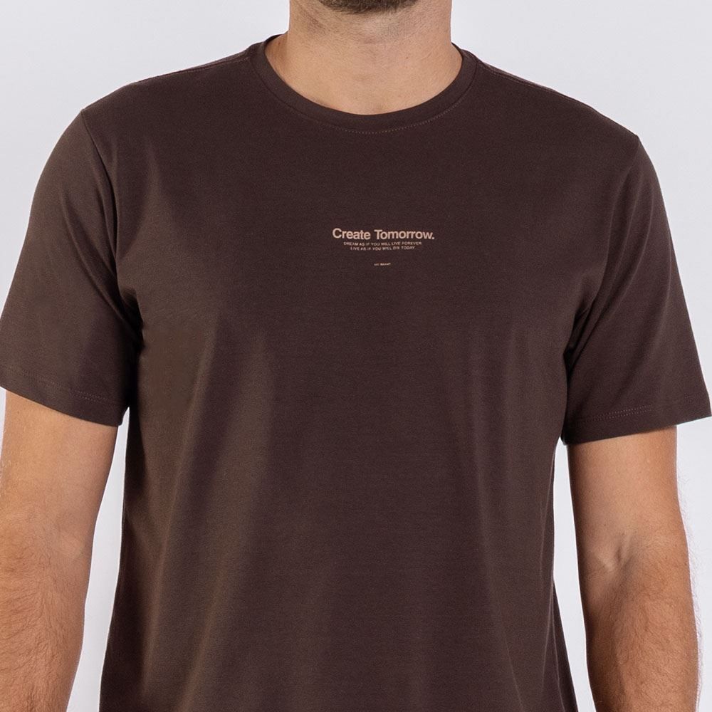 Camiseta Masculina Em Algodão Peruano Marc Alain