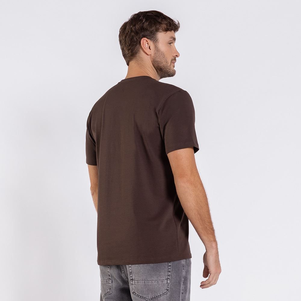Camiseta Masculina Em Algodão Peruano Marc Alain