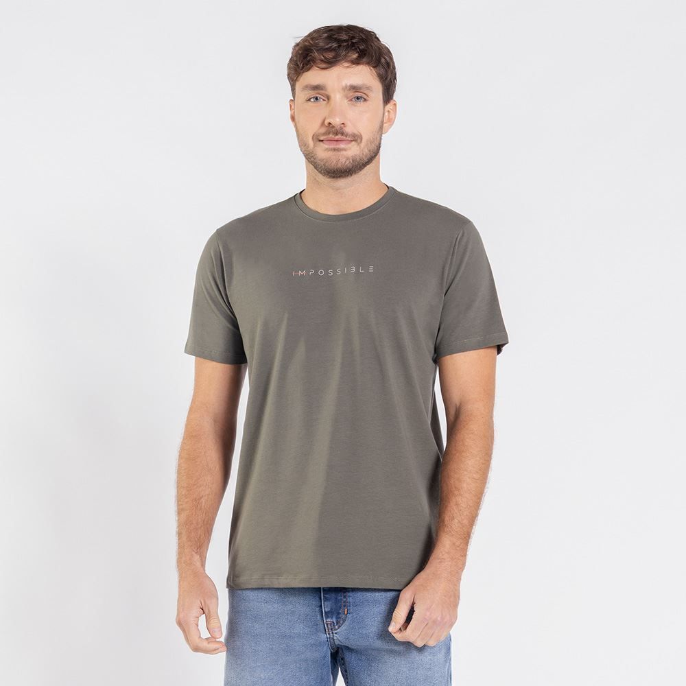 Camiseta Masculina Em Algodão Peruano Marc Alain