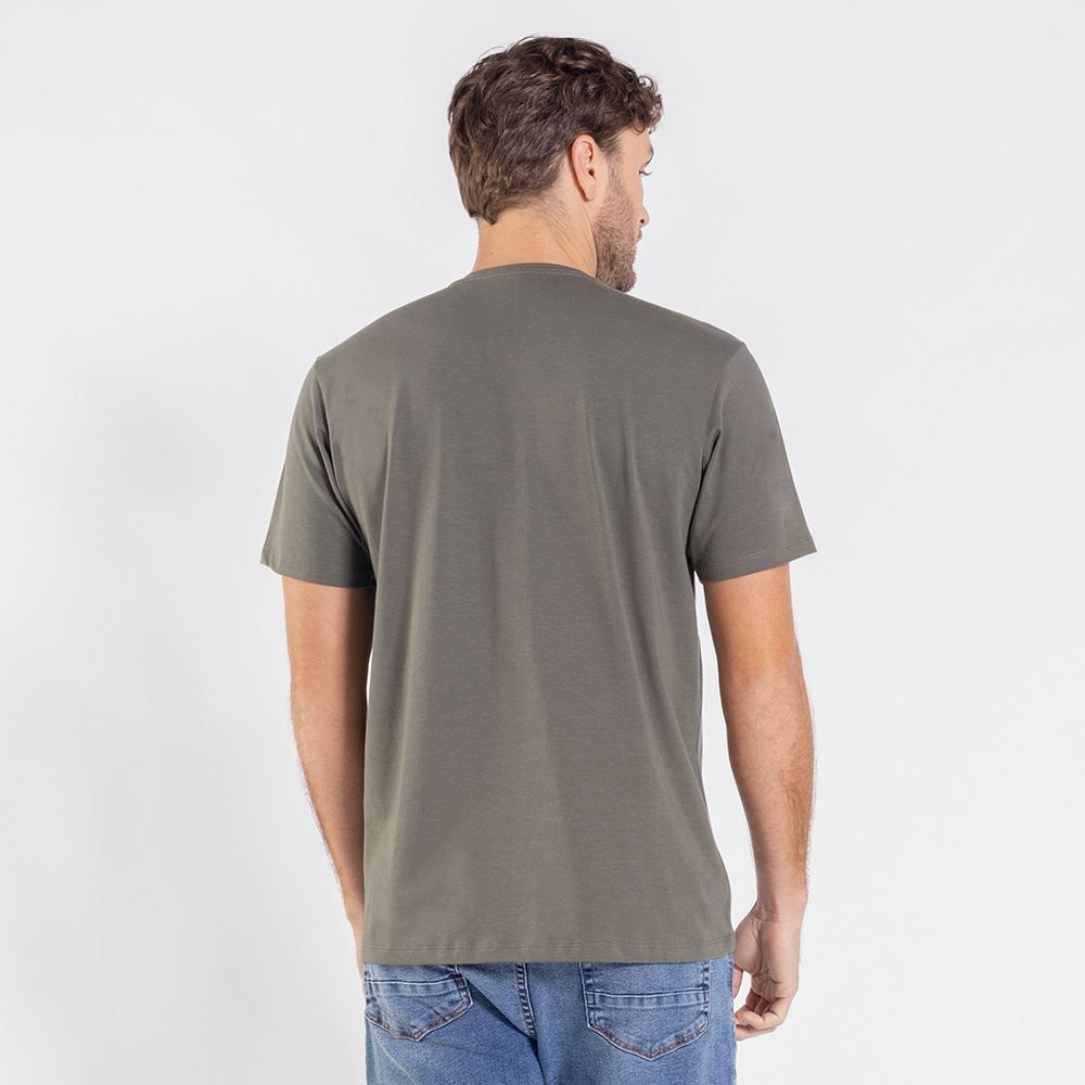 Camiseta Masculina Em Algodão Peruano Marc Alain