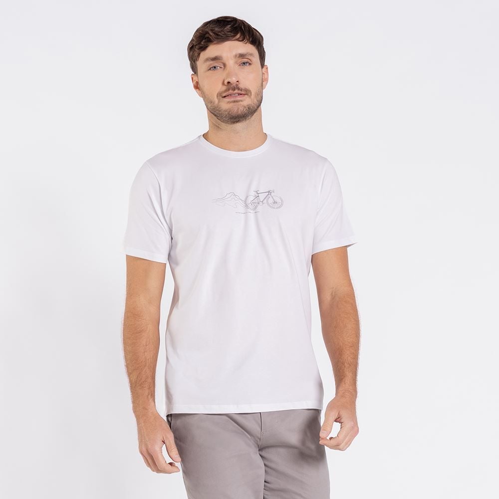 Camiseta Masculina Em Algodão Peruano Marc Alain
