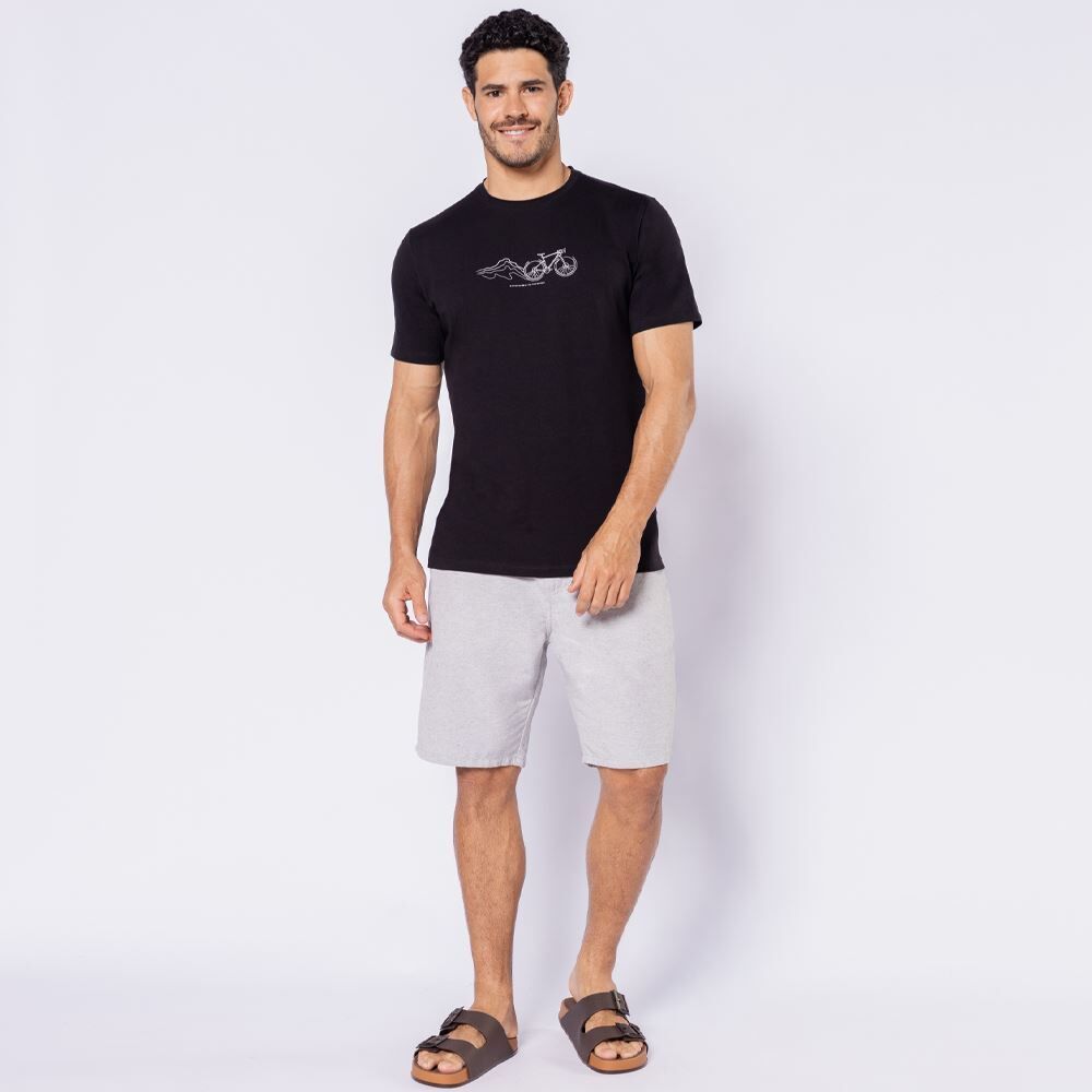 Camiseta Masculina Em Algodão Peruano Marc Alain