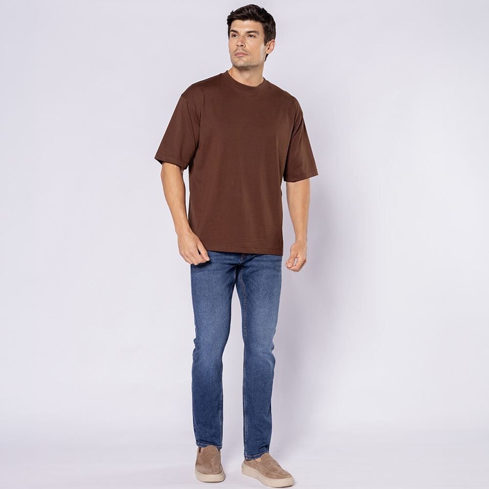 Camiseta Masculina Em Algodão Thing