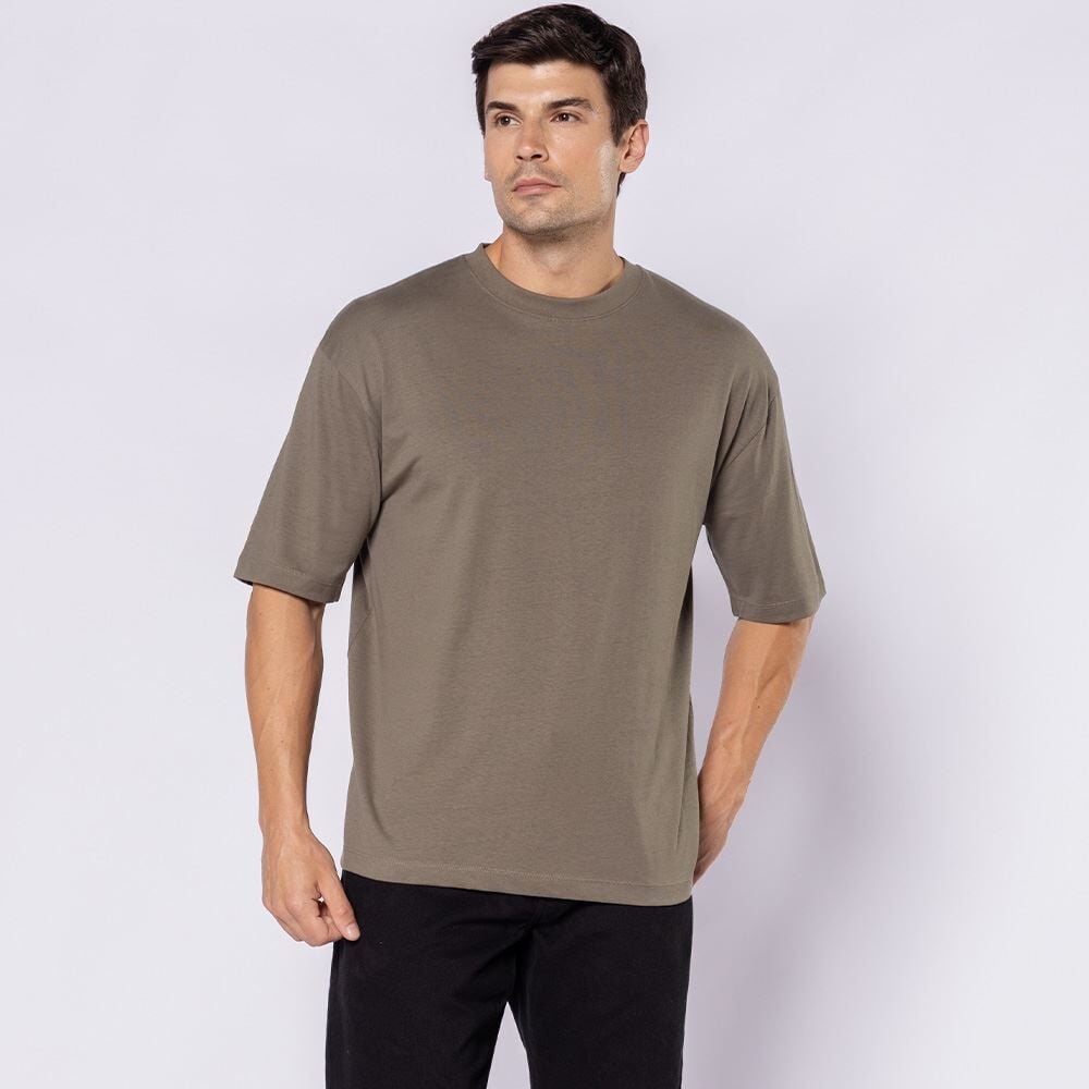 Camiseta Masculina Em Algodão Thing