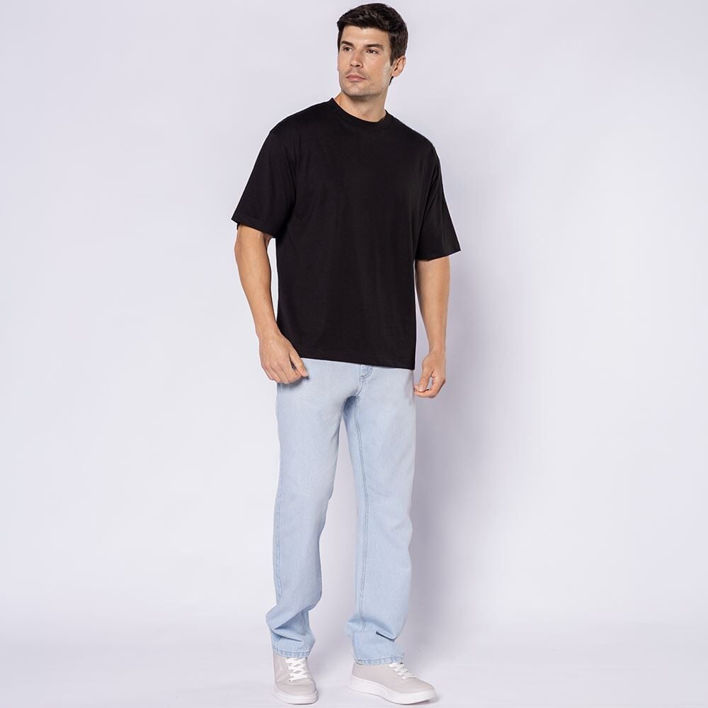 Camiseta Masculina Em Algodão Thing