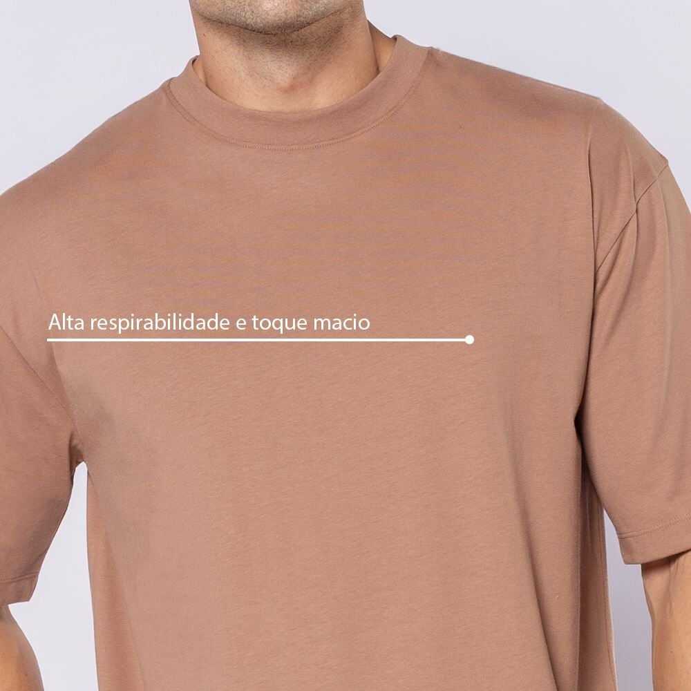 Camiseta Masculina Em Algodão Thing