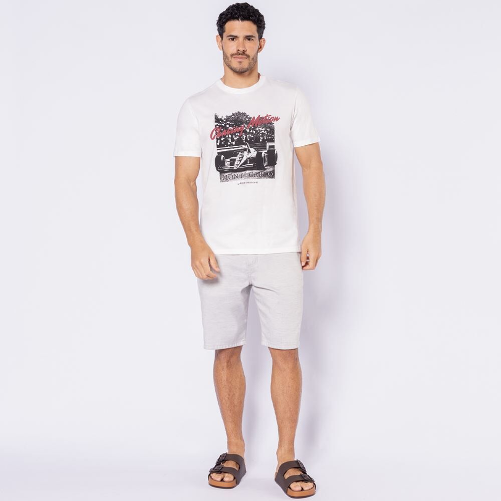 Camiseta Masculina Em Algodão Thing