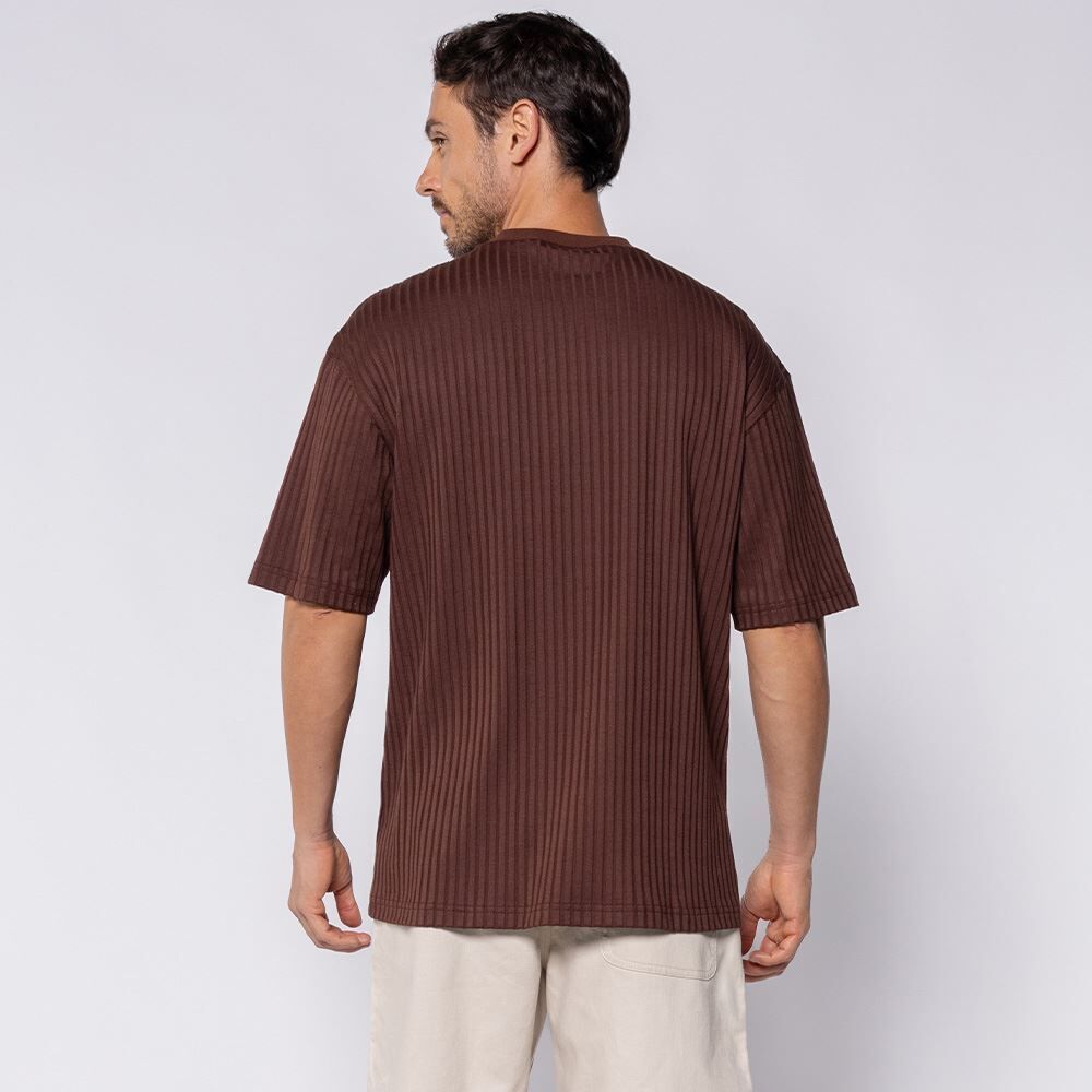 Camiseta Masculina Em Canelado Turim Thing