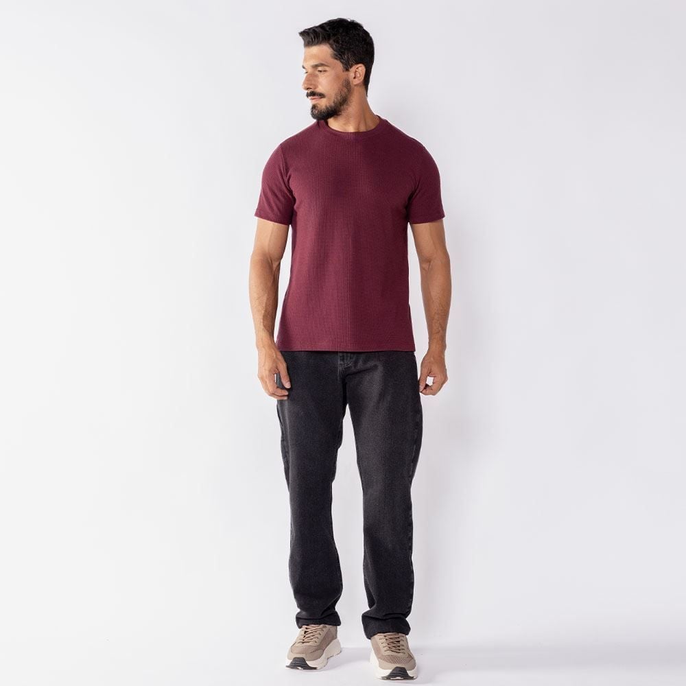 Camiseta Masculina Em Malha Charger Thing