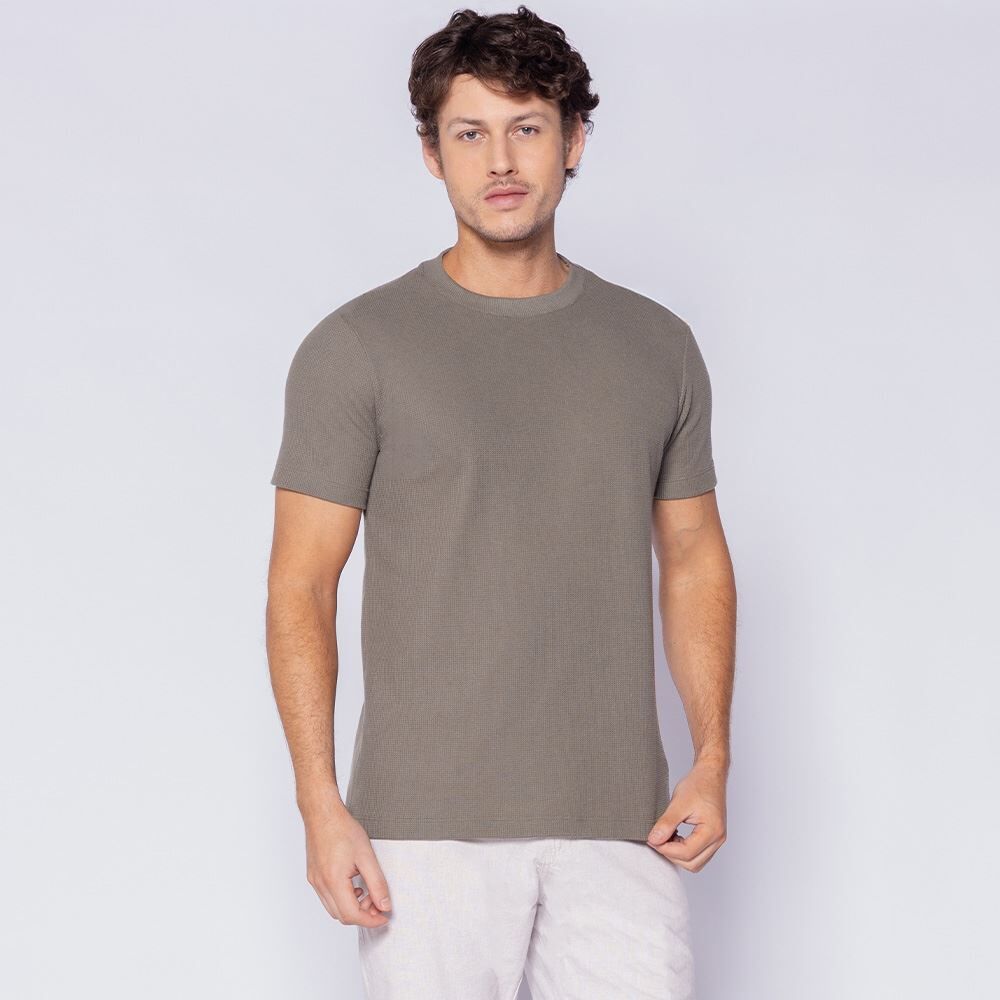 Camiseta Masculina Em Malha Charger Thing