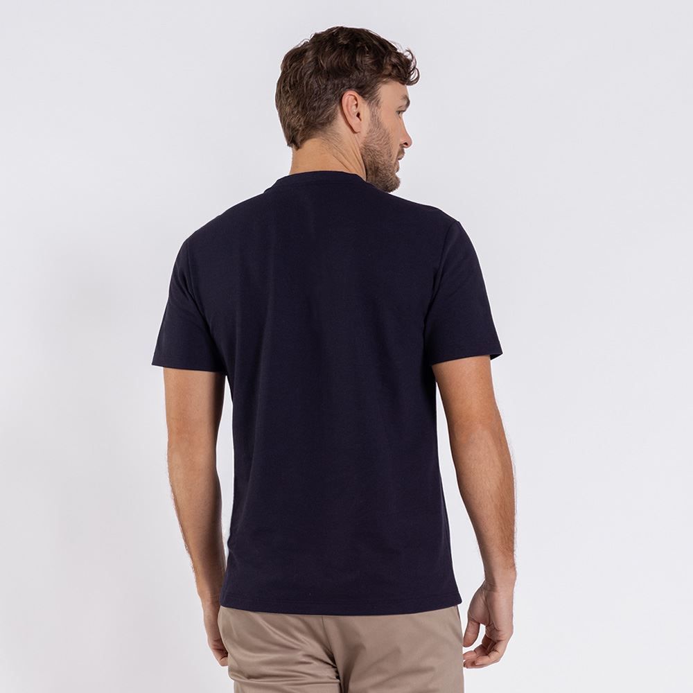 Camiseta Masculina Em Malha Piquet Marc Alain