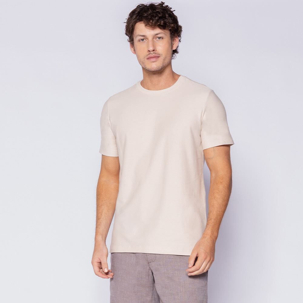 Camiseta Masculina Em Malha Sarja Thing