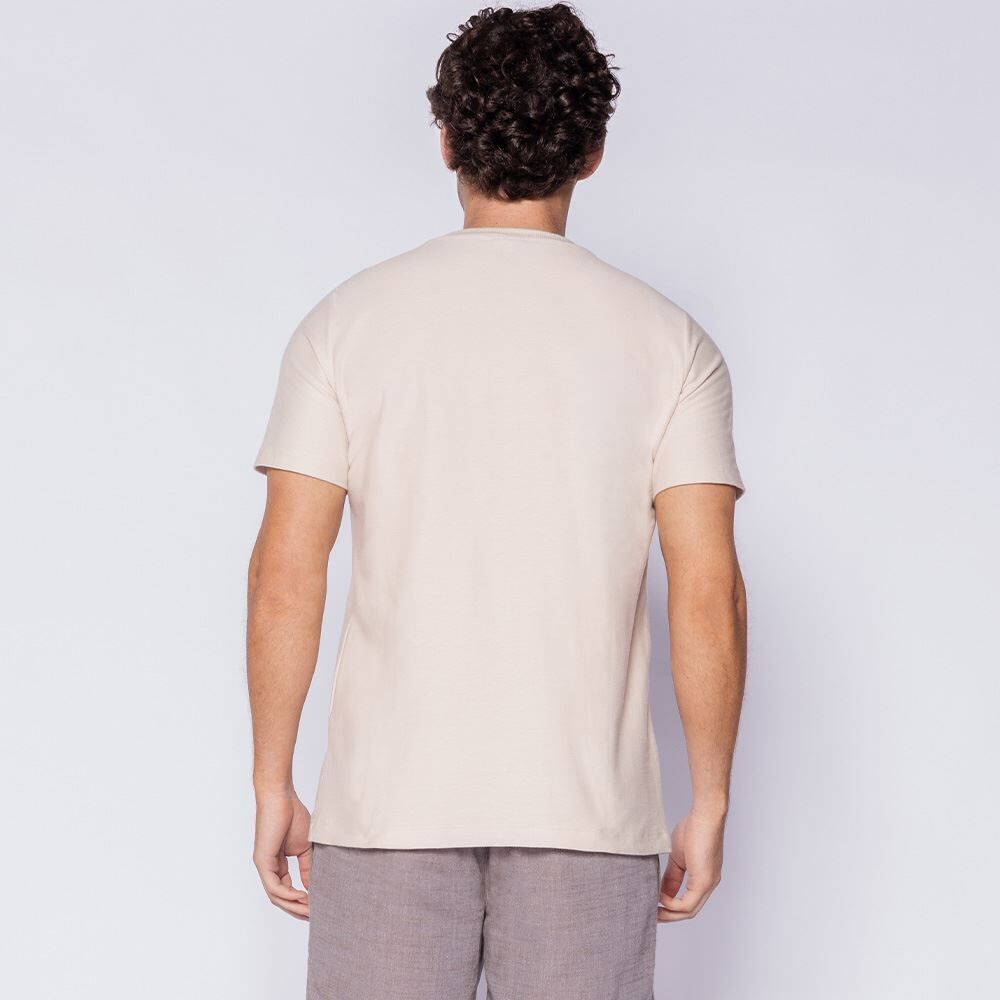 Camiseta Masculina Em Malha Sarja Thing
