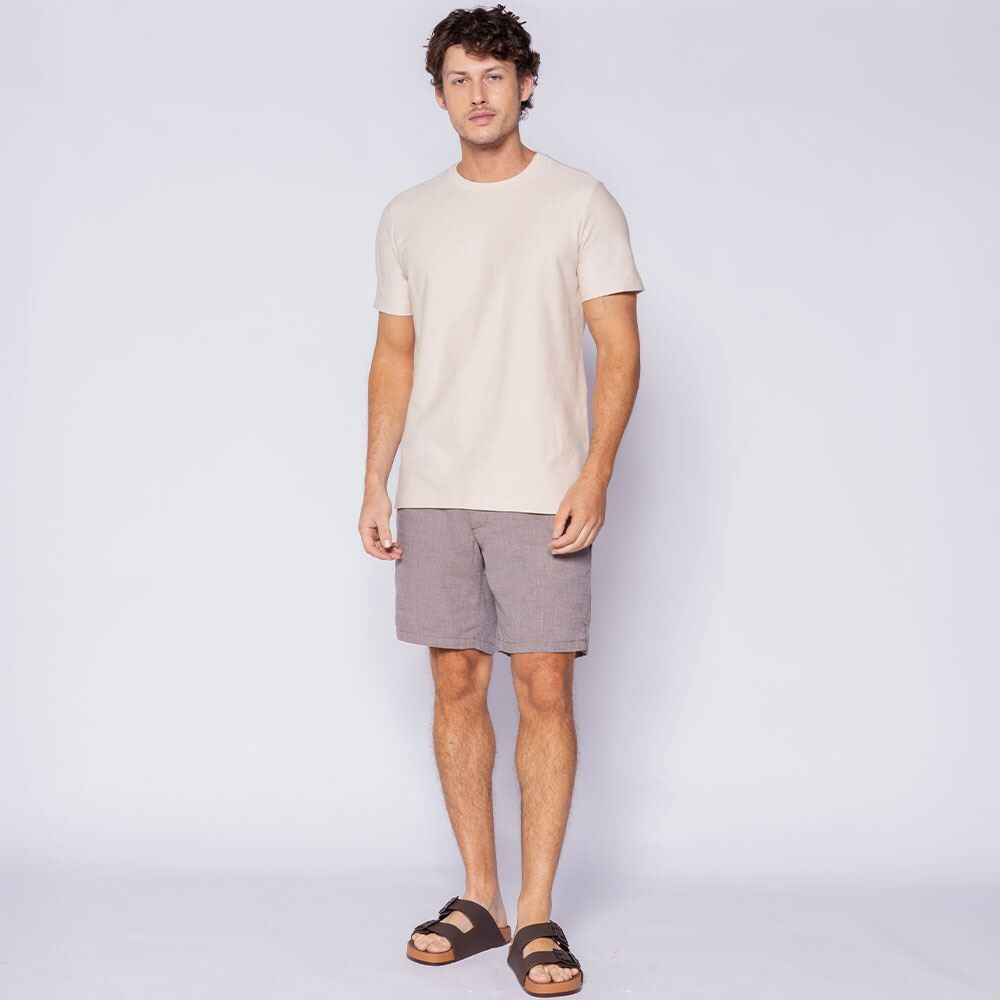 Camiseta Masculina Em Malha Sarja Thing