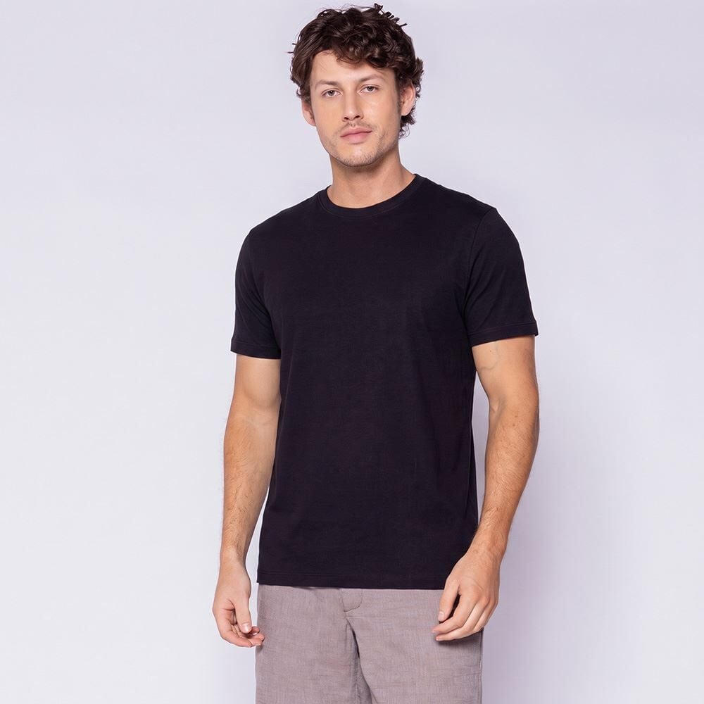 Camiseta Masculina Em Malha Sarja Thing