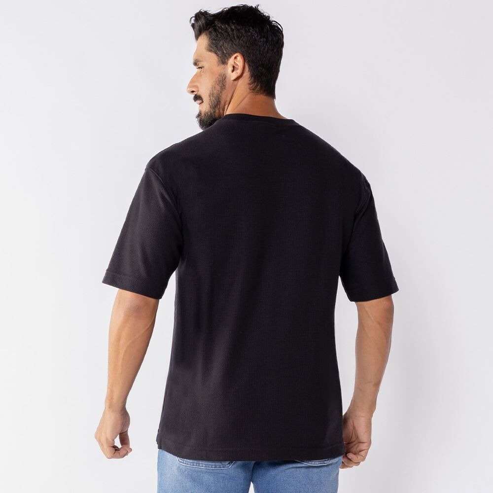 Camiseta Masculina Box Em Malha Versa Thing