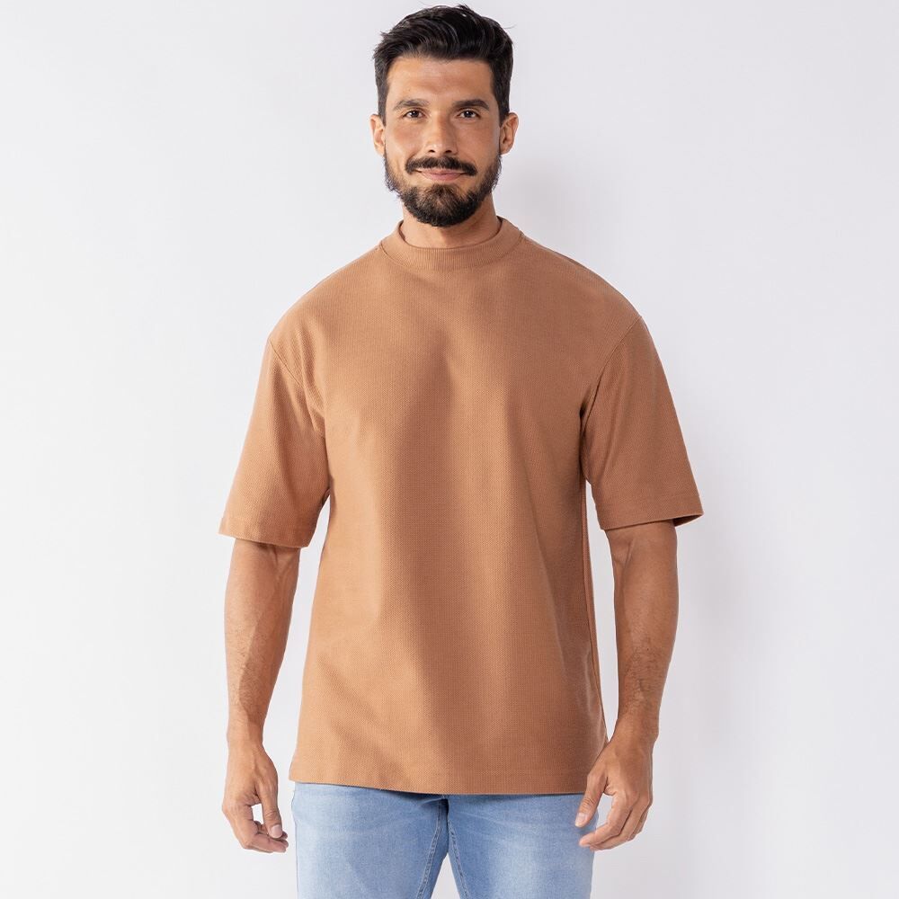 Camiseta Masculina Box Em Malha Versa Thing
