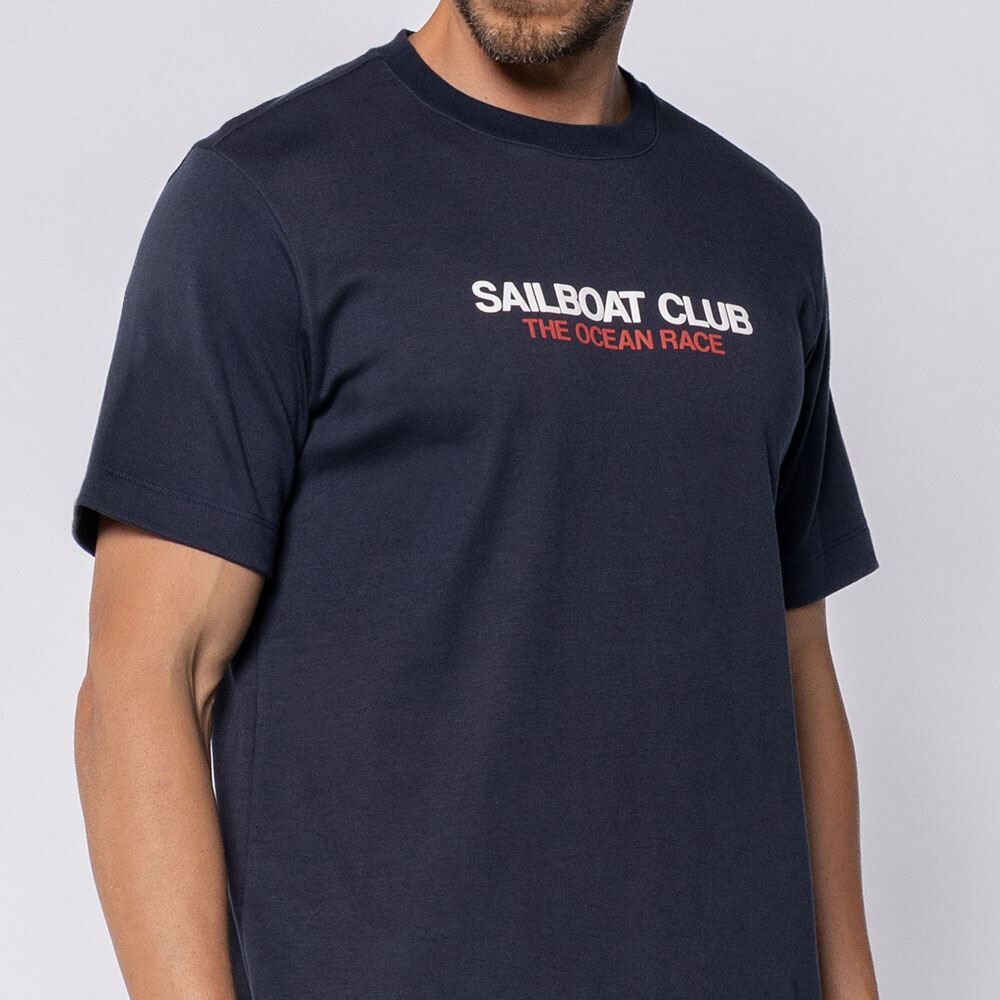 Camiseta Masculina Em Suedine Pima Marc Alain