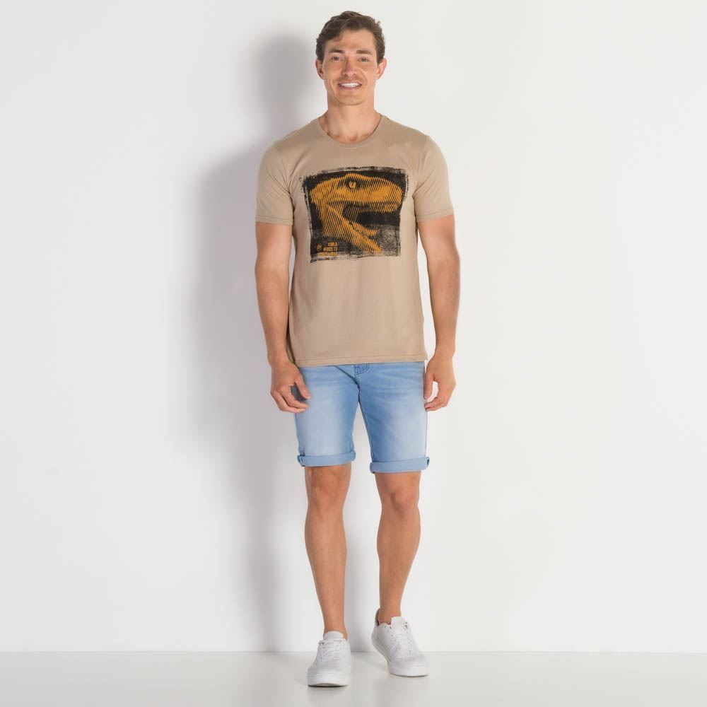 Camiseta Masculina Jurassic Park BandUP