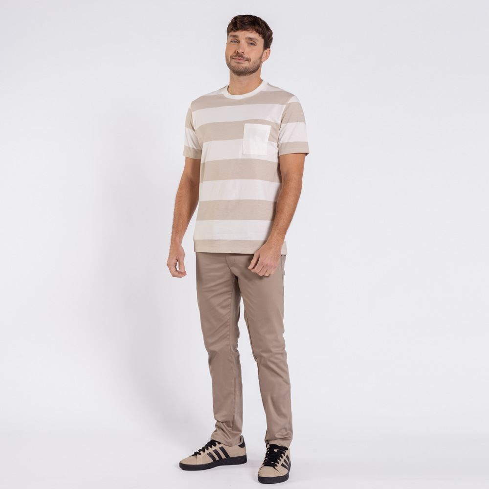 Camiseta Masculina Listrada Marc Alain