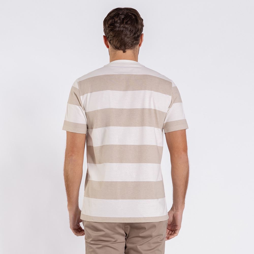 Camiseta Masculina Listrada Marc Alain