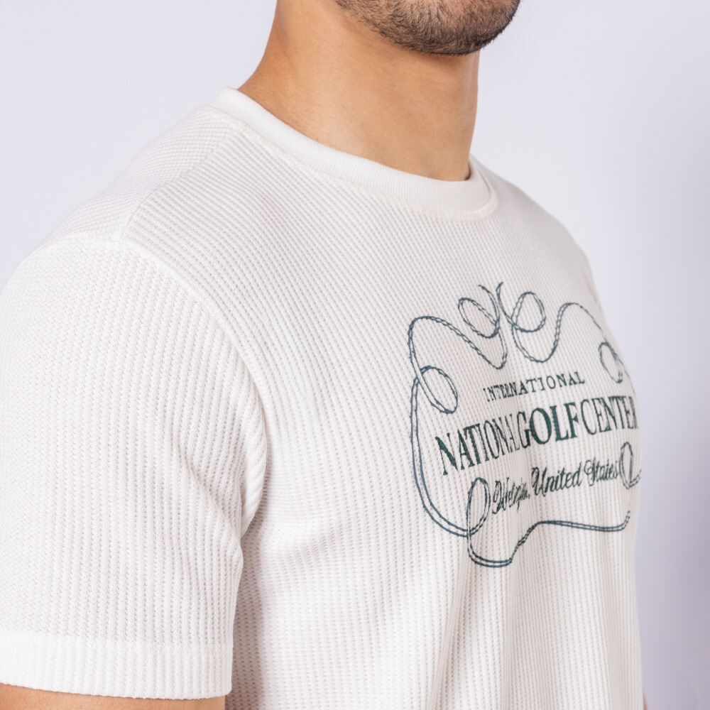 Camiseta Masculina Manga Curta Em Malha Vegas Thing