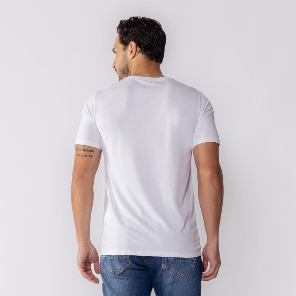 Camiseta Masculina Manga Curta Estampada Thing