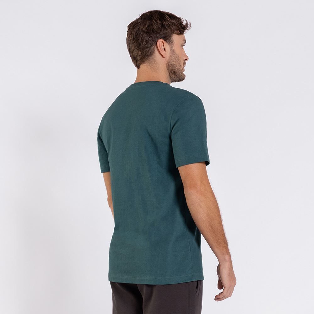 Camiseta Masculina New Jersey Marc Alain - VERDE MEDITERRANEO P