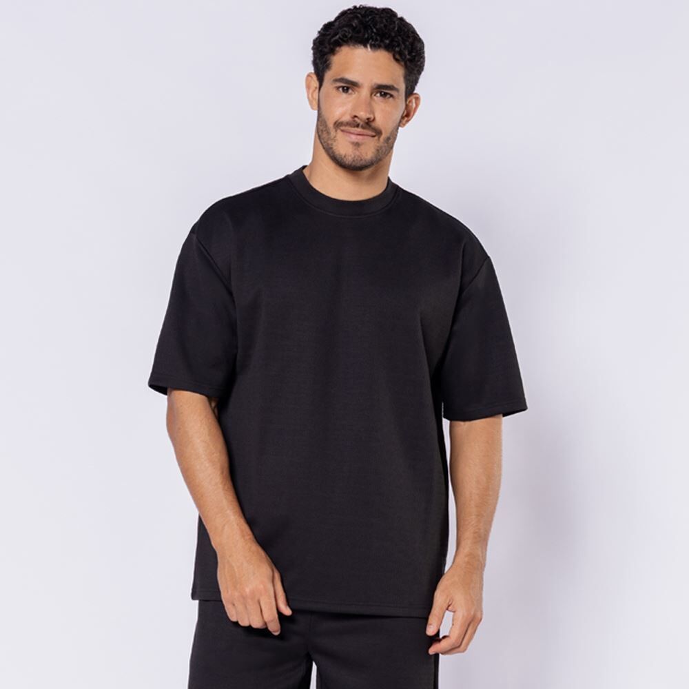 Camiseta Masculina Oversized Texturizada Thing